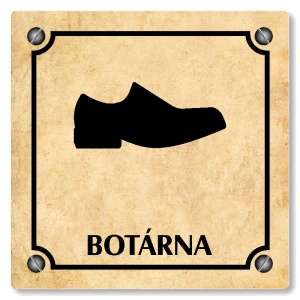 Botárna, 80x80mm, pergamen, Kansas